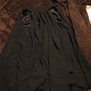 Mini Guess black dress pleated from Galleria mall
